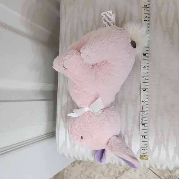 Baby Dumpling Pink Mechanical Rabbit, Purple Bunny, Music Playing - Picture 8 of 8